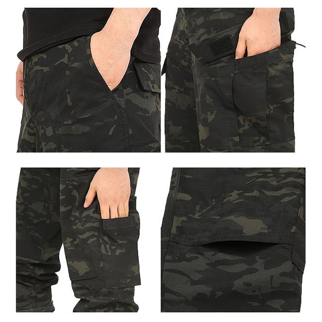 Kalhoty TRU N/C rip-stop MULTICAM BLACK® vel. XXL-L