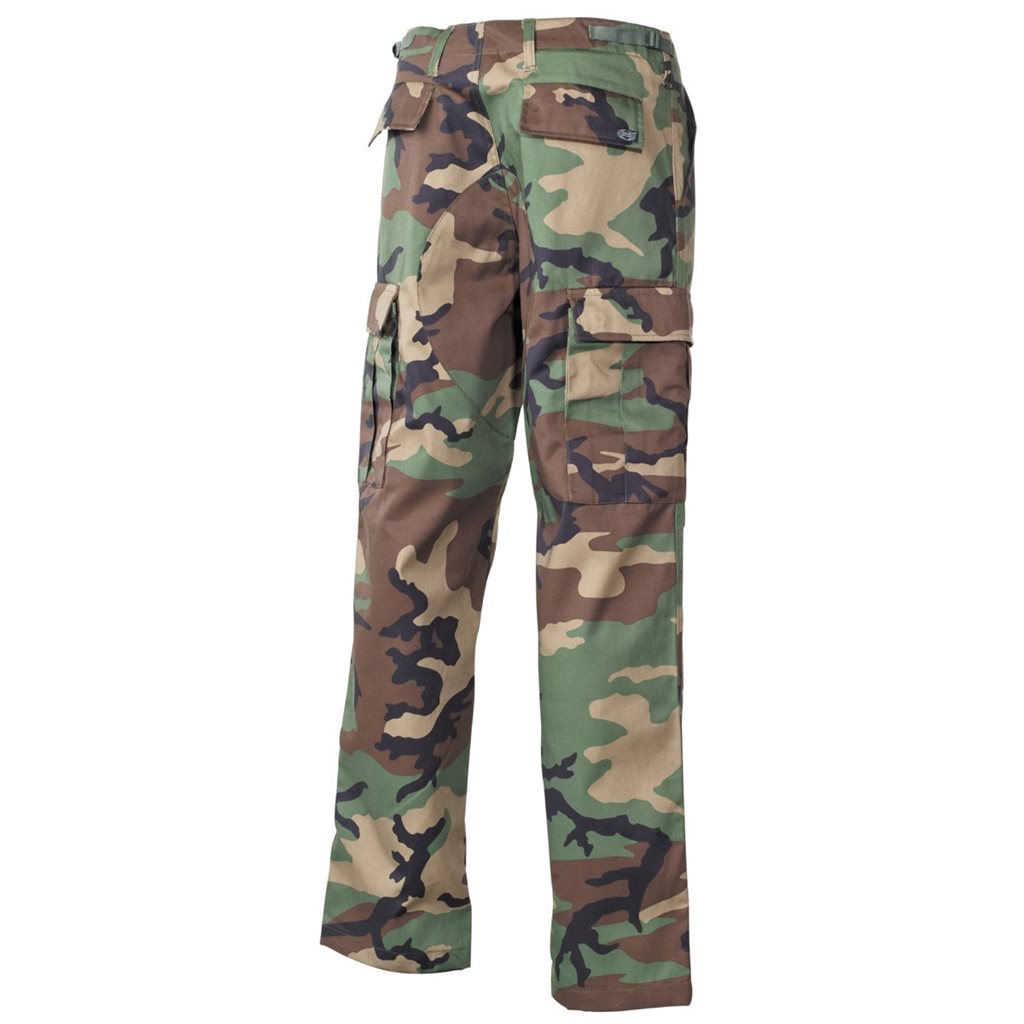 Kalhoty US střih BDU prošité WOODLAND vel. XXL