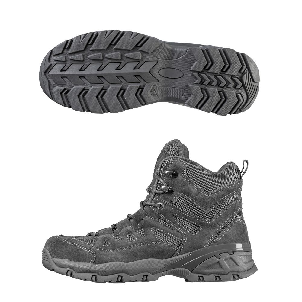 Boty kotníčkové SQUAD 5" ŠEDÉ - GREY