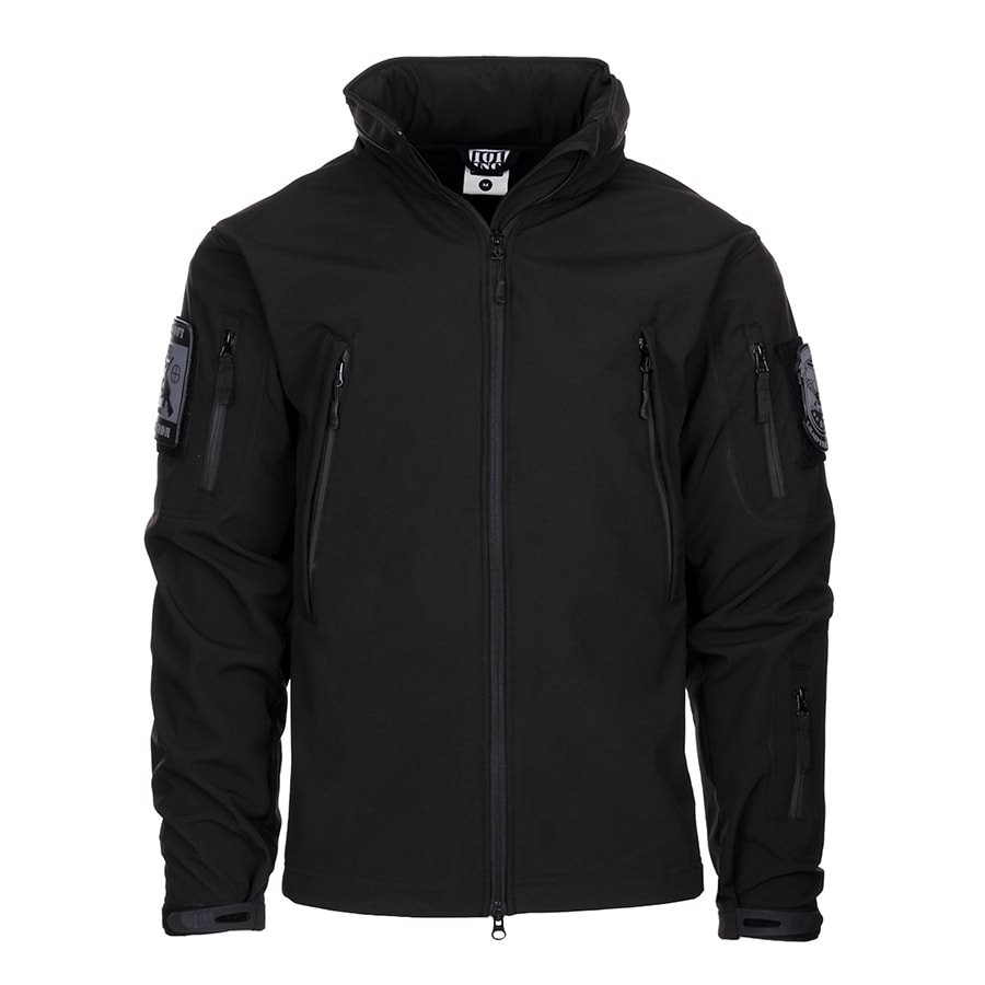 Bunda TACTICAL 101 INC Softshell ČERNÁ vel. XL
