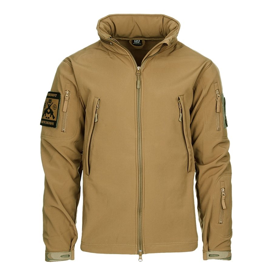Bunda TACTICAL 101 INC Softshell PÍSKOVÁ vel. XL