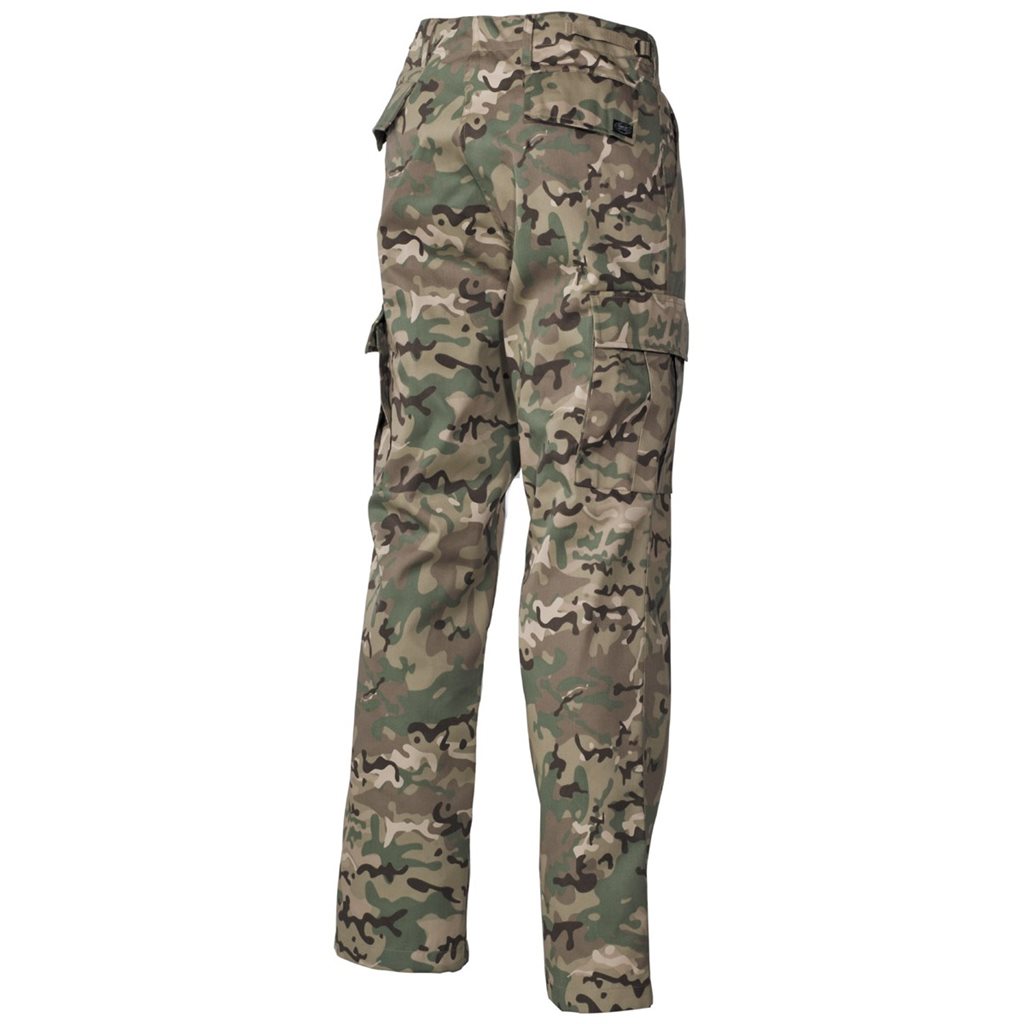 Kalhoty US střih BDU OPERATION CAMO vel. S