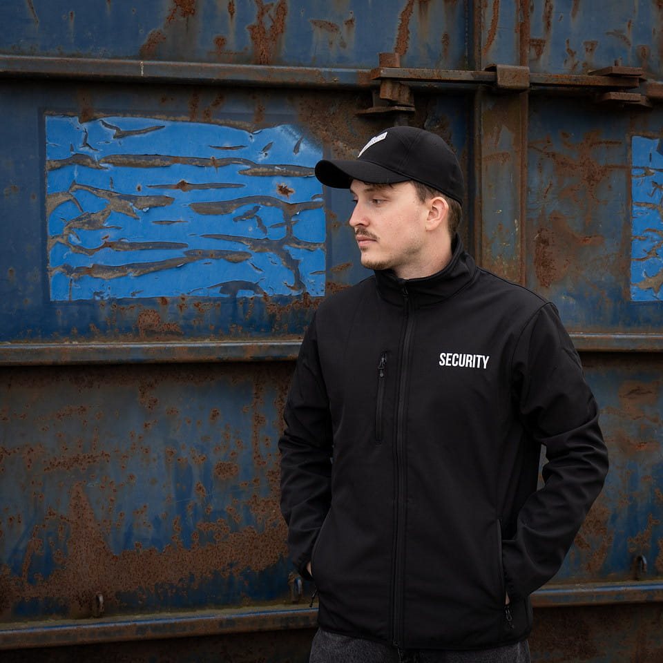 Bunda SECURITY softshell ČERNÁ vel. 3XL