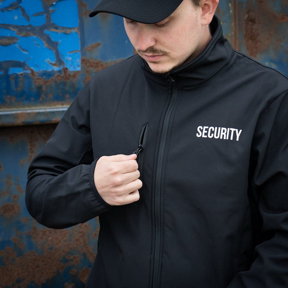 Bunda SECURITY softshell ČERNÁ vel. XL