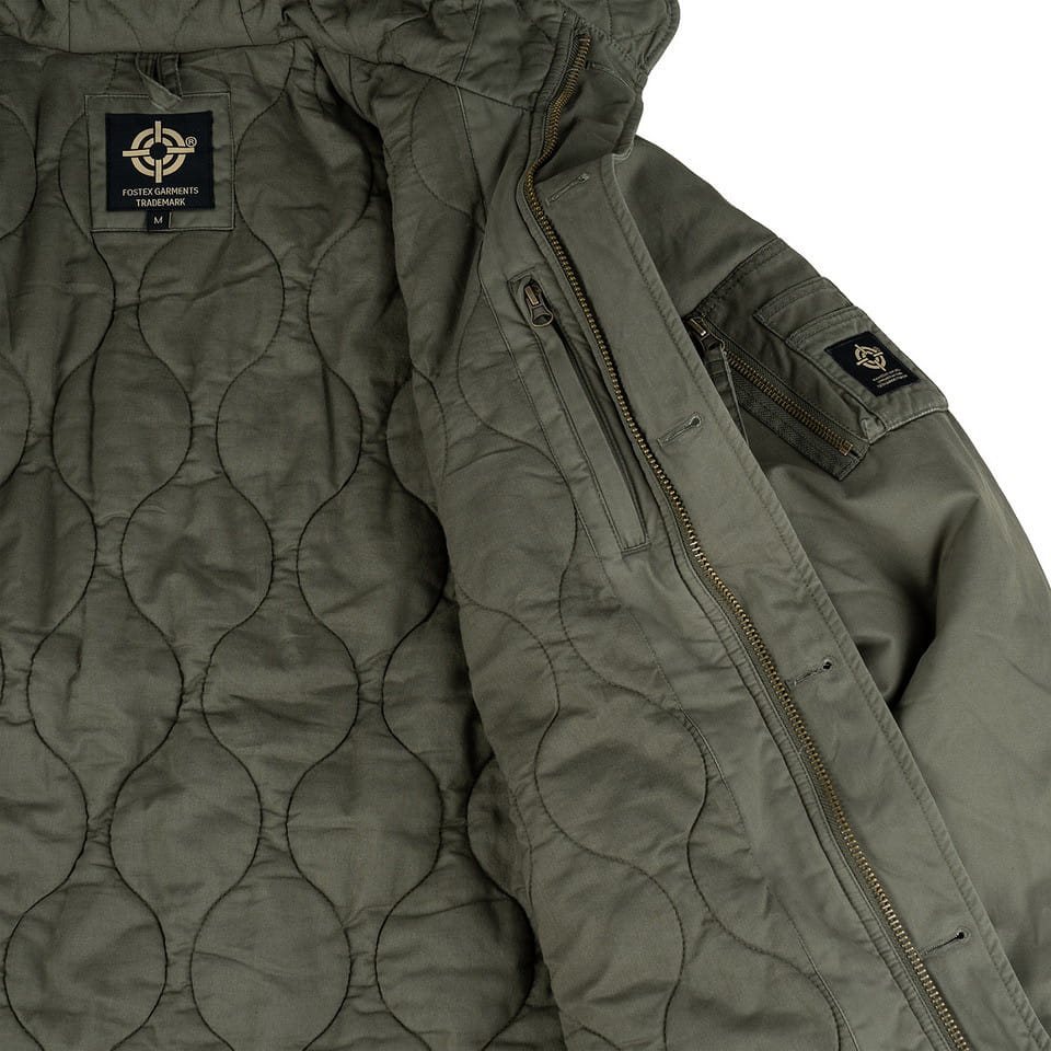 Bunda parka COMMANDER ARMY ZELENÁ vel. 4XL