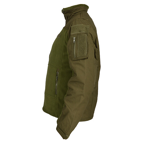 Bunda COMBAT FLEECE ZELENÁ vel. L