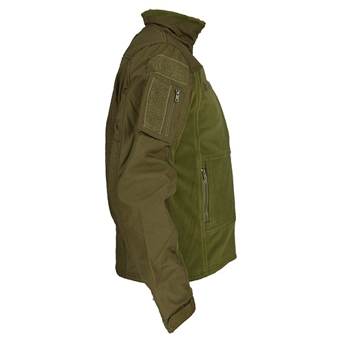 Bunda COMBAT FLEECE ZELENÁ vel. L