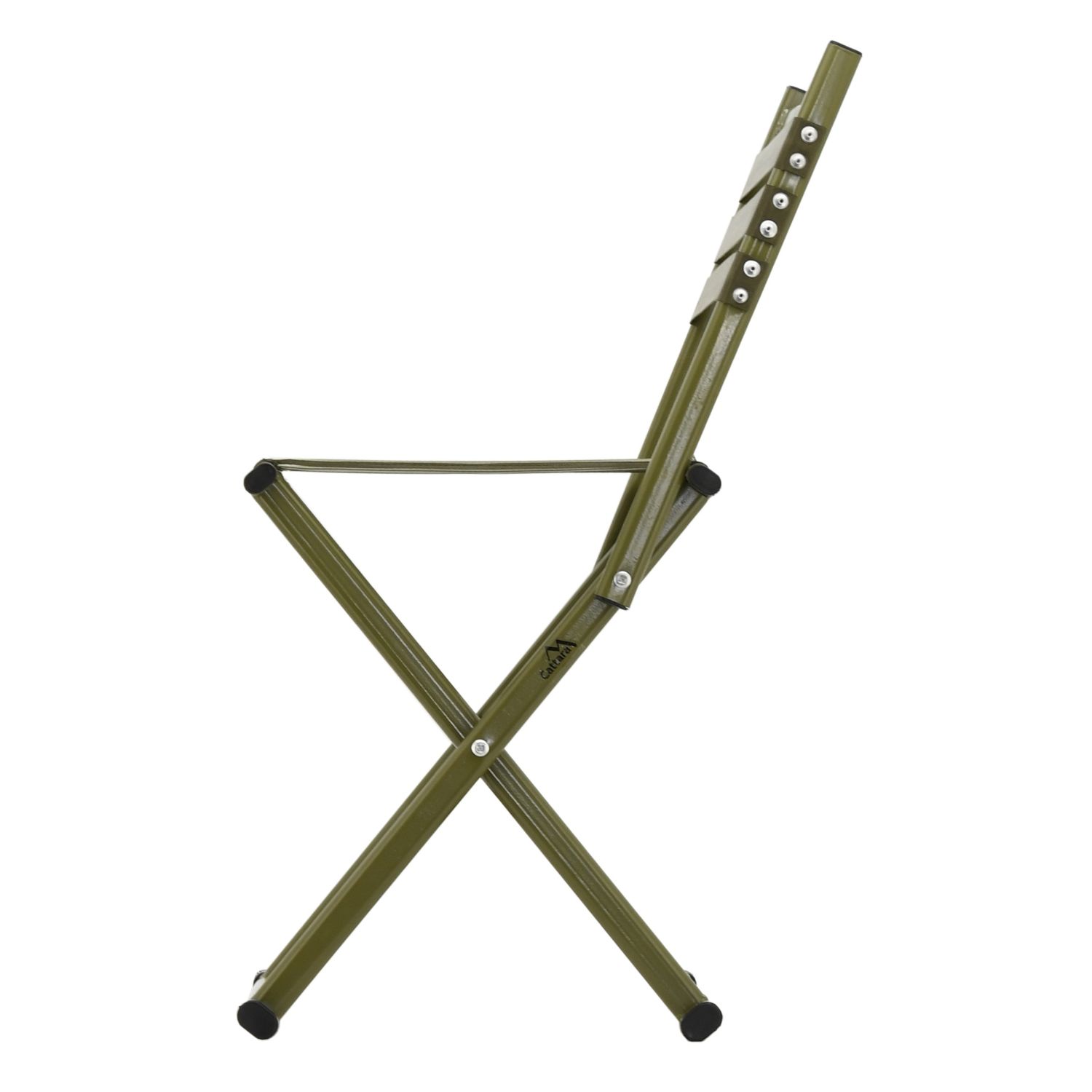 Židlička skládací s opěradlem ARMY NATURE