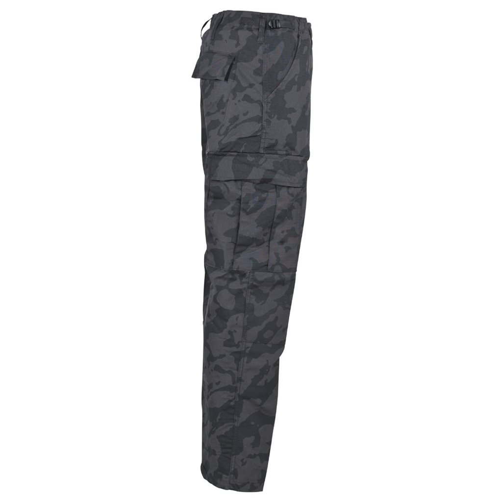 Kalhoty US střih BDU rip-stop NIGHTCAMO vel. 3XL