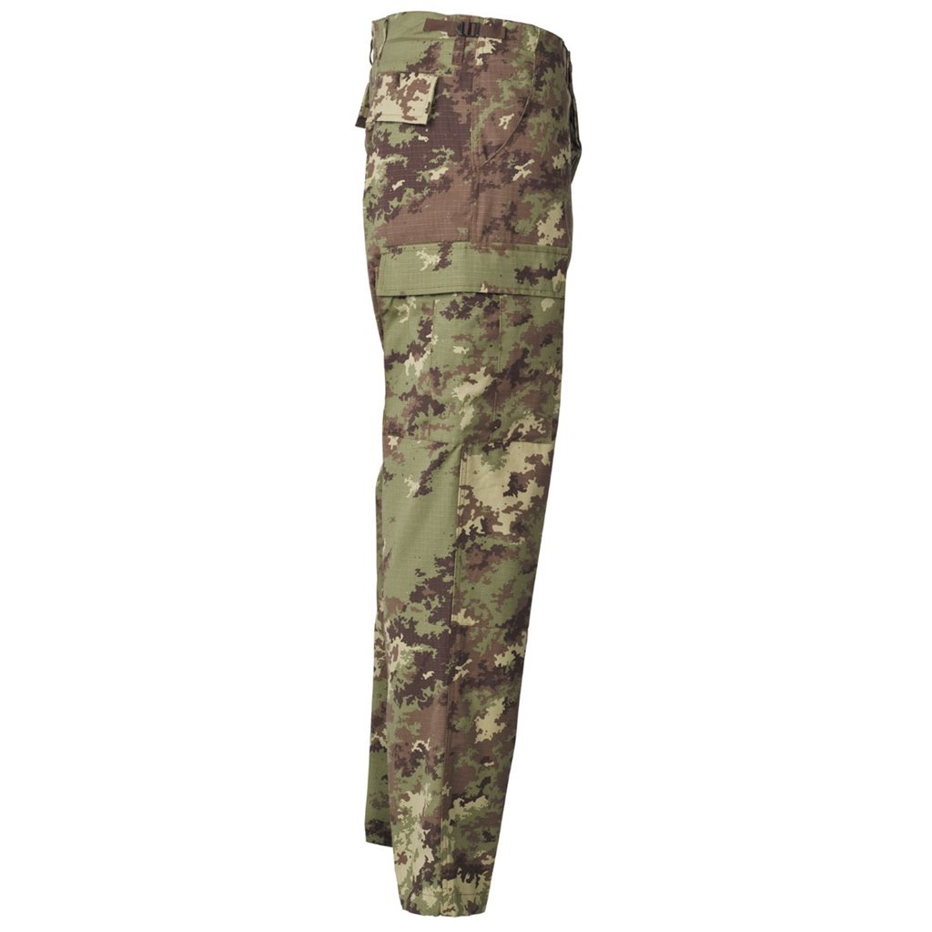 Kalhoty US střih BDU rip-stop VEGETATO WOODLAND vel. M