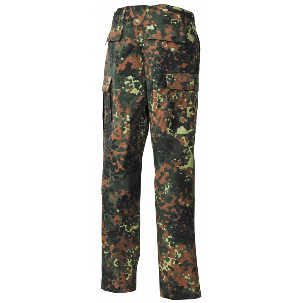 Kalhoty US střih BDU rip-stop FLECKTARN vel. XXL