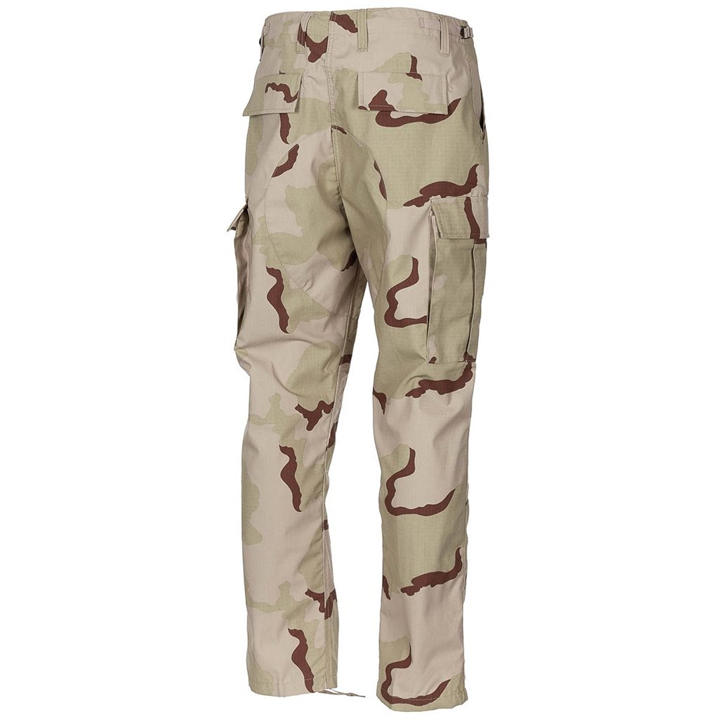 Kalhoty US střih BDU rip-stop 3-COL DESERT vel. XXL