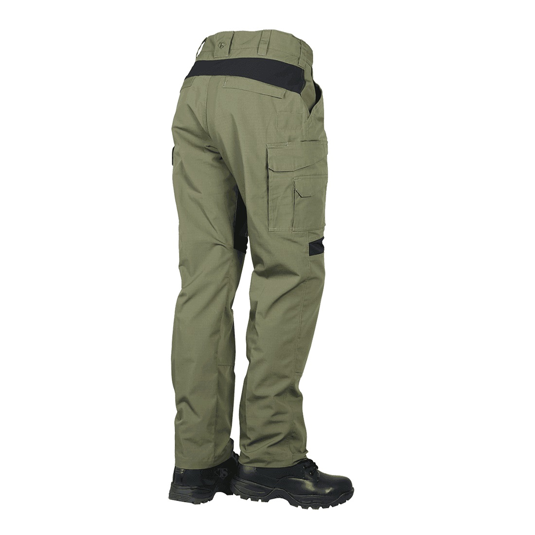 Kalhoty 24-7 SERIES® PRO FLEX rip-stop ZELENÉ/ČERNÉ vel. 48-37