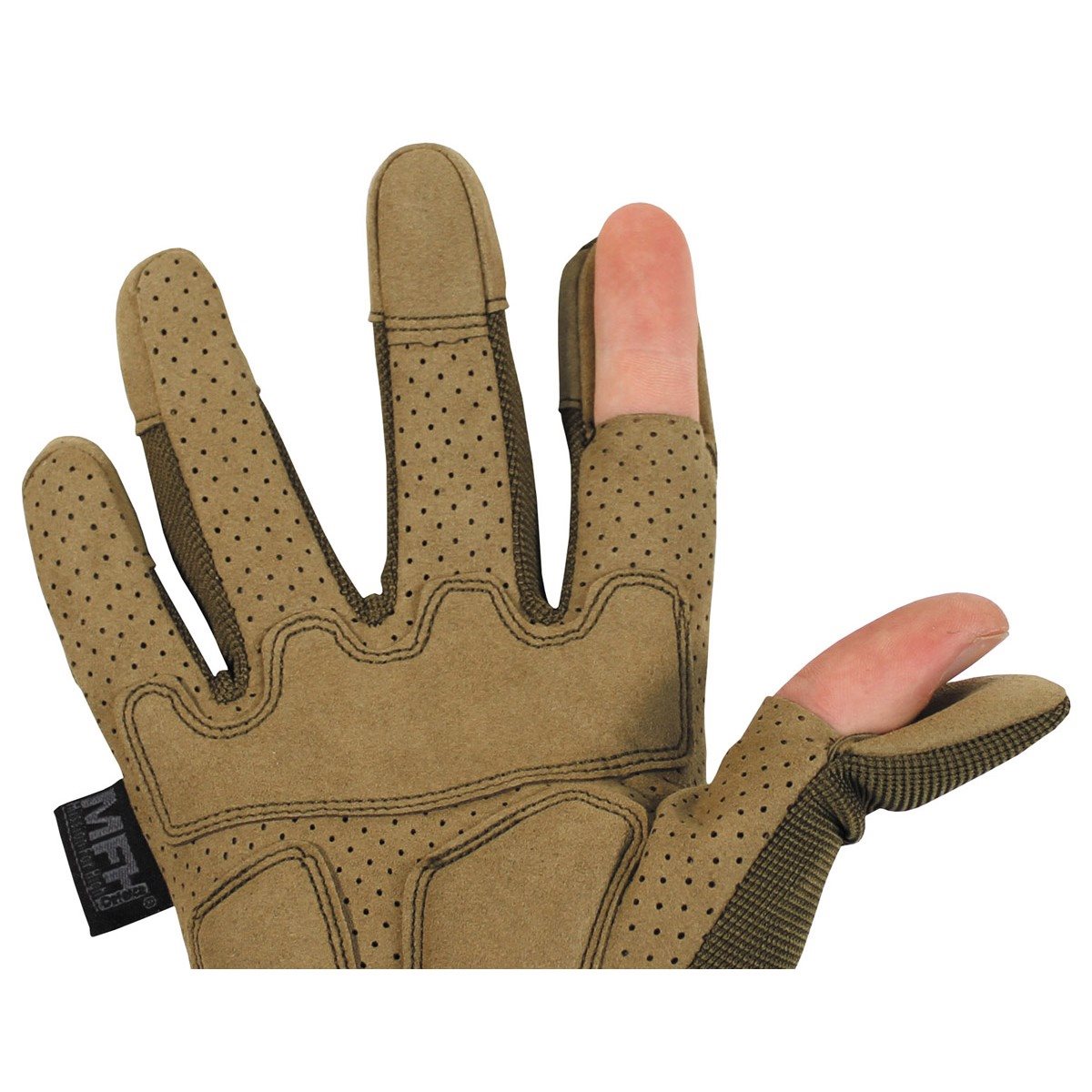 Rukavice taktické ACTION COYOTE TAN vel. M