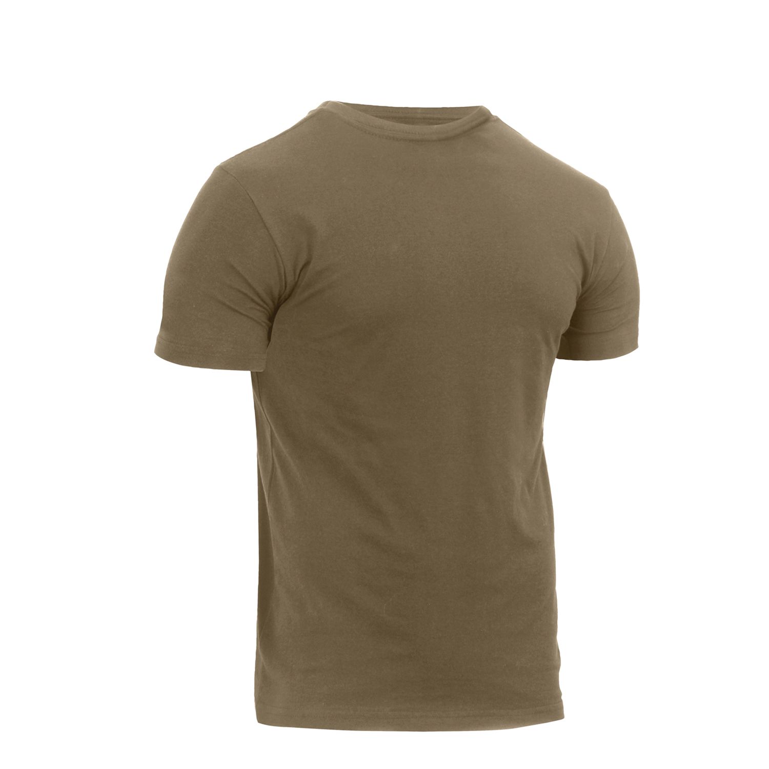 Triko ATHLETIC FIT US COYOTE BROWN vel. S