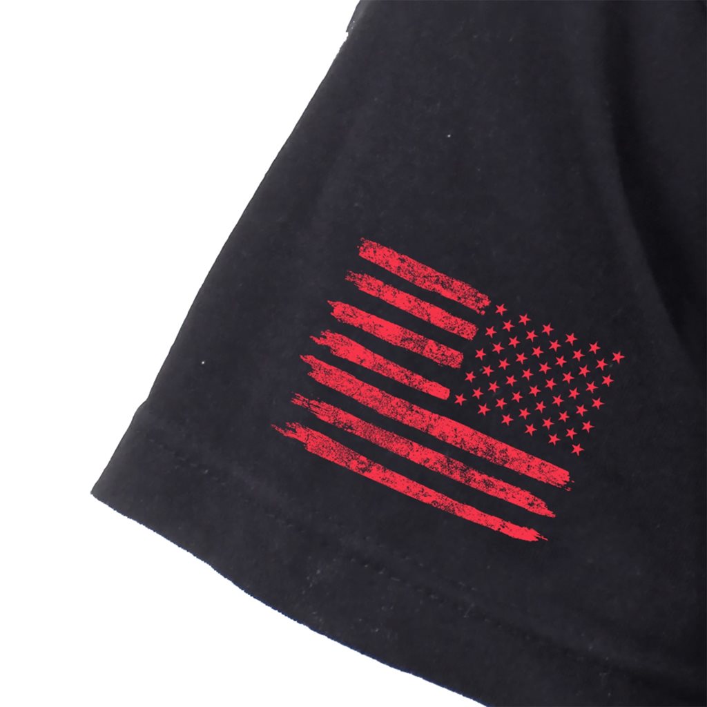 Triko ATHLETIC FIT R.E.D. krátký rukáv ČERNÉ vel. M