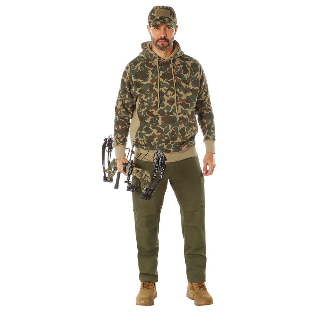 Mikina EVERY DAY HOODIE s kapucí FRED BEAR CAMO vel. 3XL