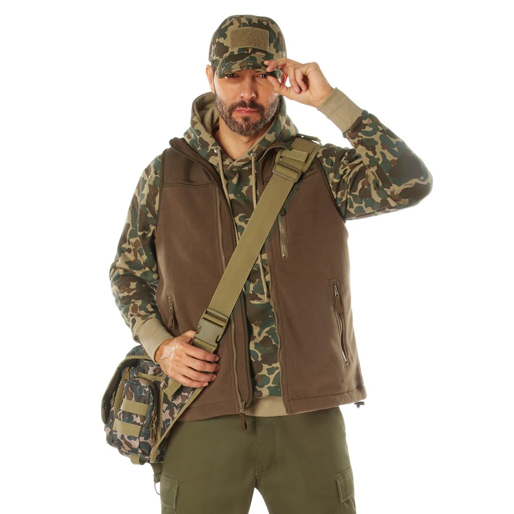 Mikina EVERY DAY HOODIE s kapucí FRED BEAR CAMO vel. L