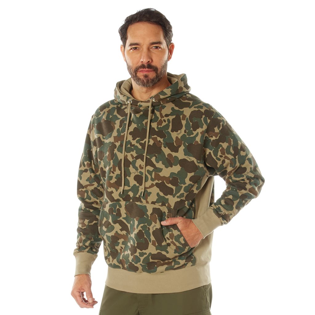 Mikina EVERY DAY HOODIE s kapucí FRED BEAR CAMO vel. L
