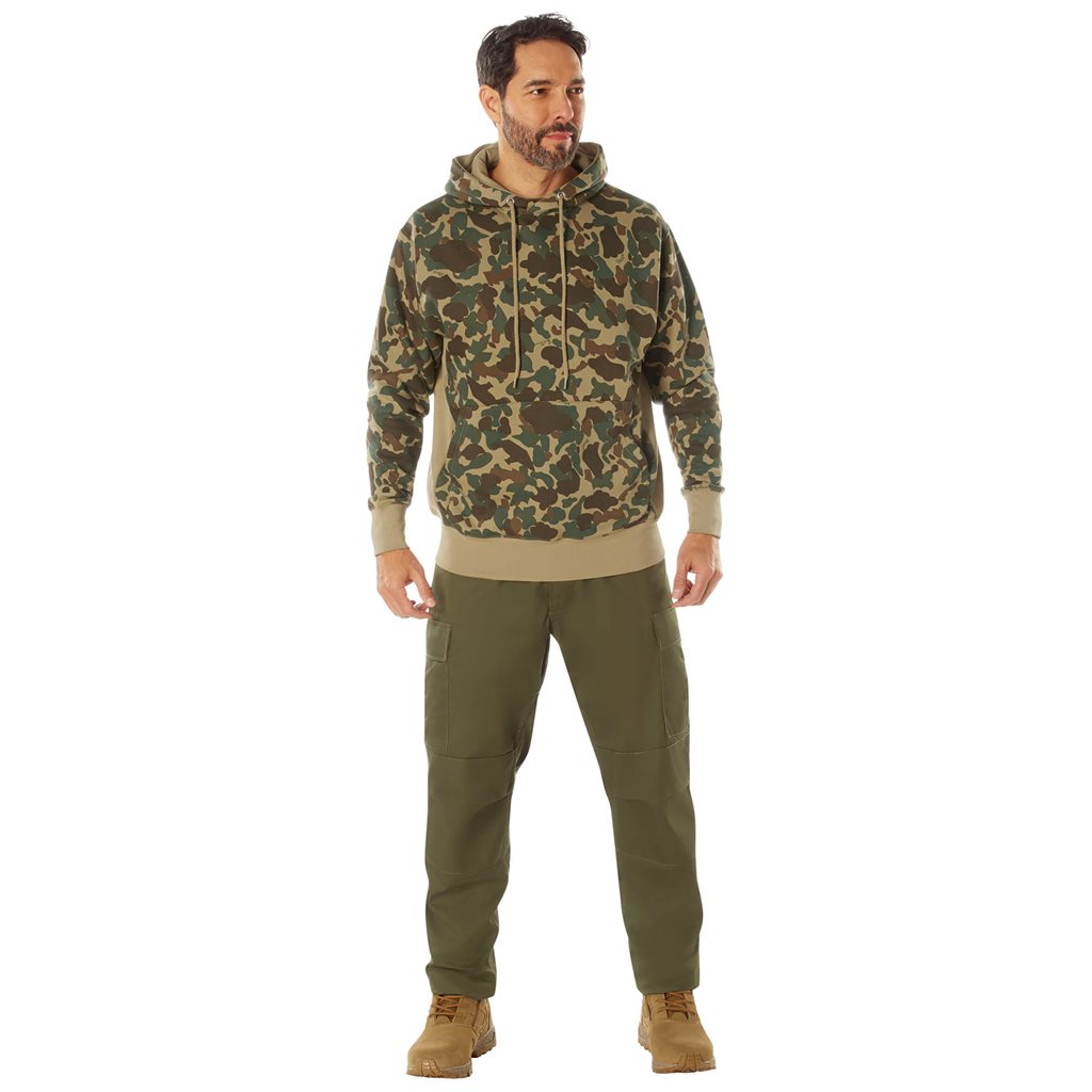 Mikina EVERY DAY HOODIE s kapucí FRED BEAR CAMO vel. L