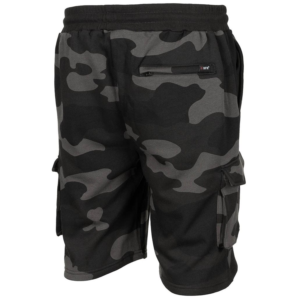 Kraťasy teplákové JOGGER DARK CAMO vel. 4XL