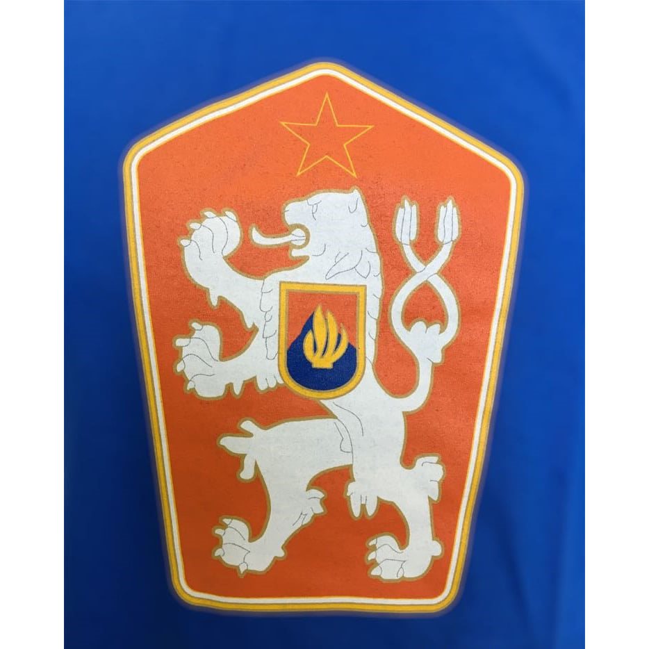Triko retro znak ČSSR světle modré vel. 3XL