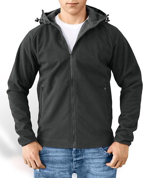 Bunda FLEECE ČERNÁ vel. 3XL