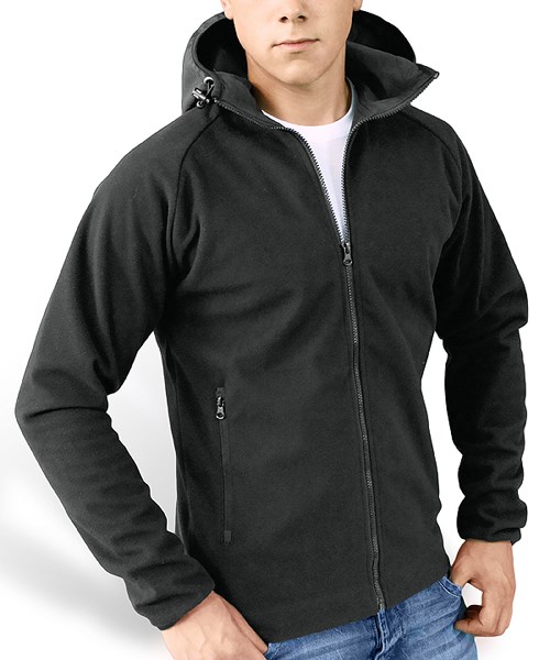 Bunda FLEECE ČERNÁ vel. 3XL