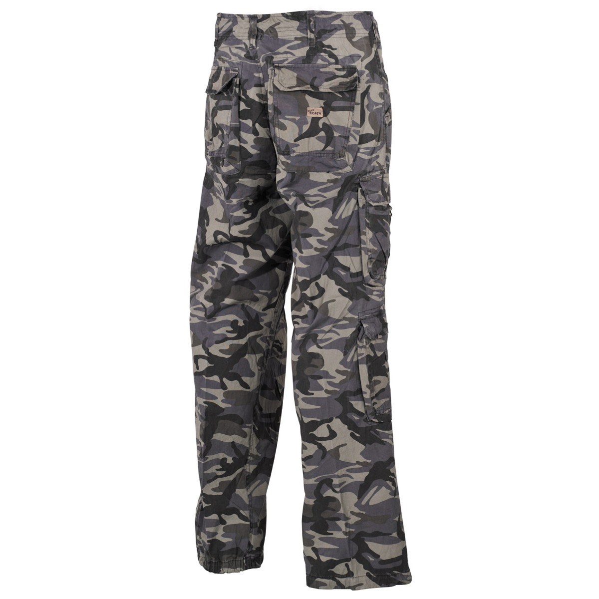 Kalhoty VINTAGE DEFENSE seprané COMBAT CAMO vel. S