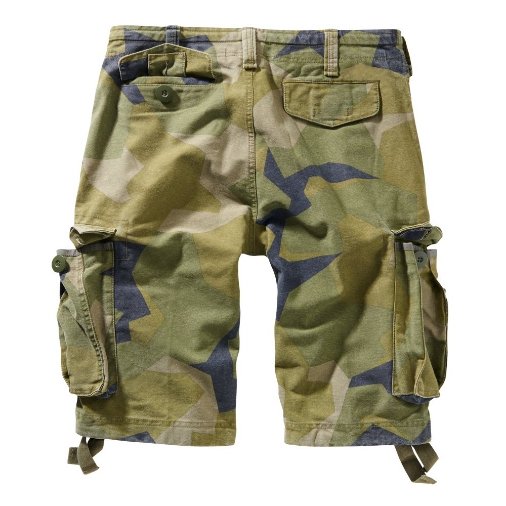 Kraťasy BRANDIT Vintage ŠVÉDSKÉ MASKOVÁNÍ M90 vel. 7XL