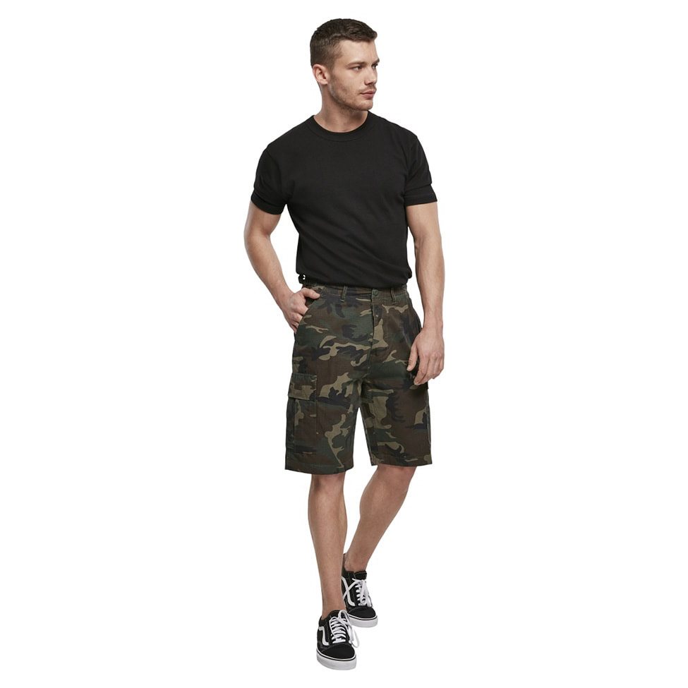Kraťasy US BDU rip-stop WOODLAND vel. XL
