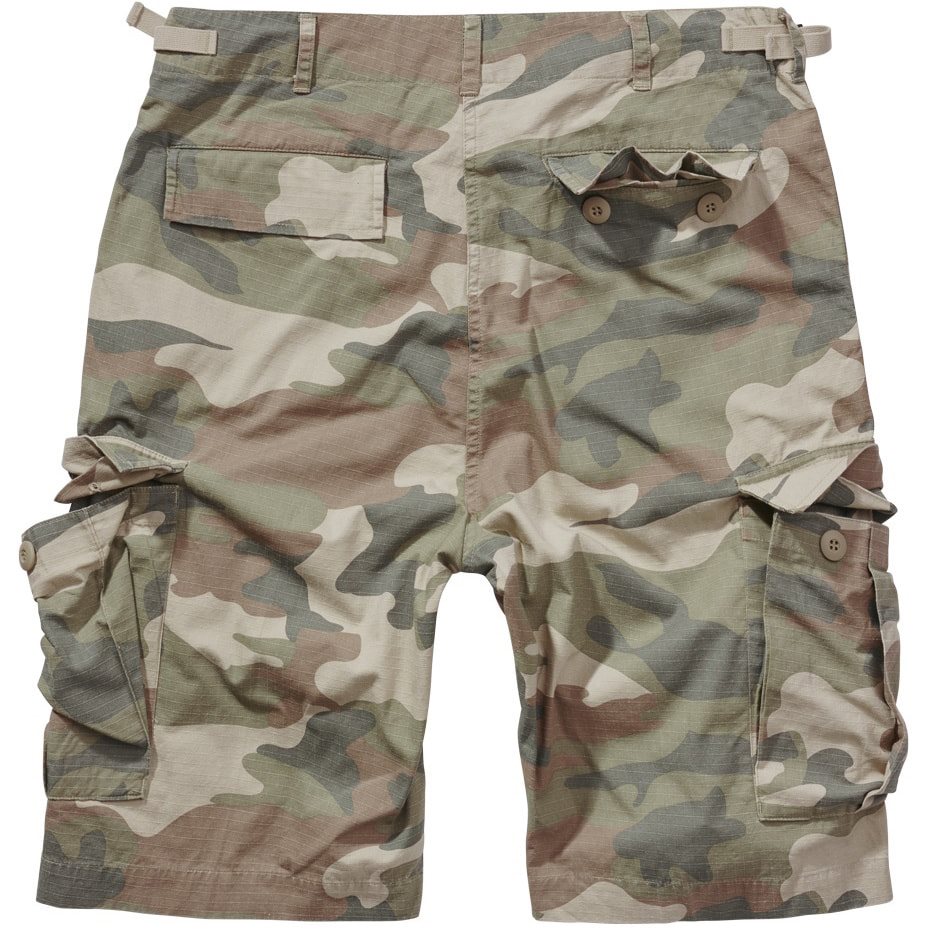 Kraťasy US BDU rip-stop LIGHT WOODLAND vel. 6XL