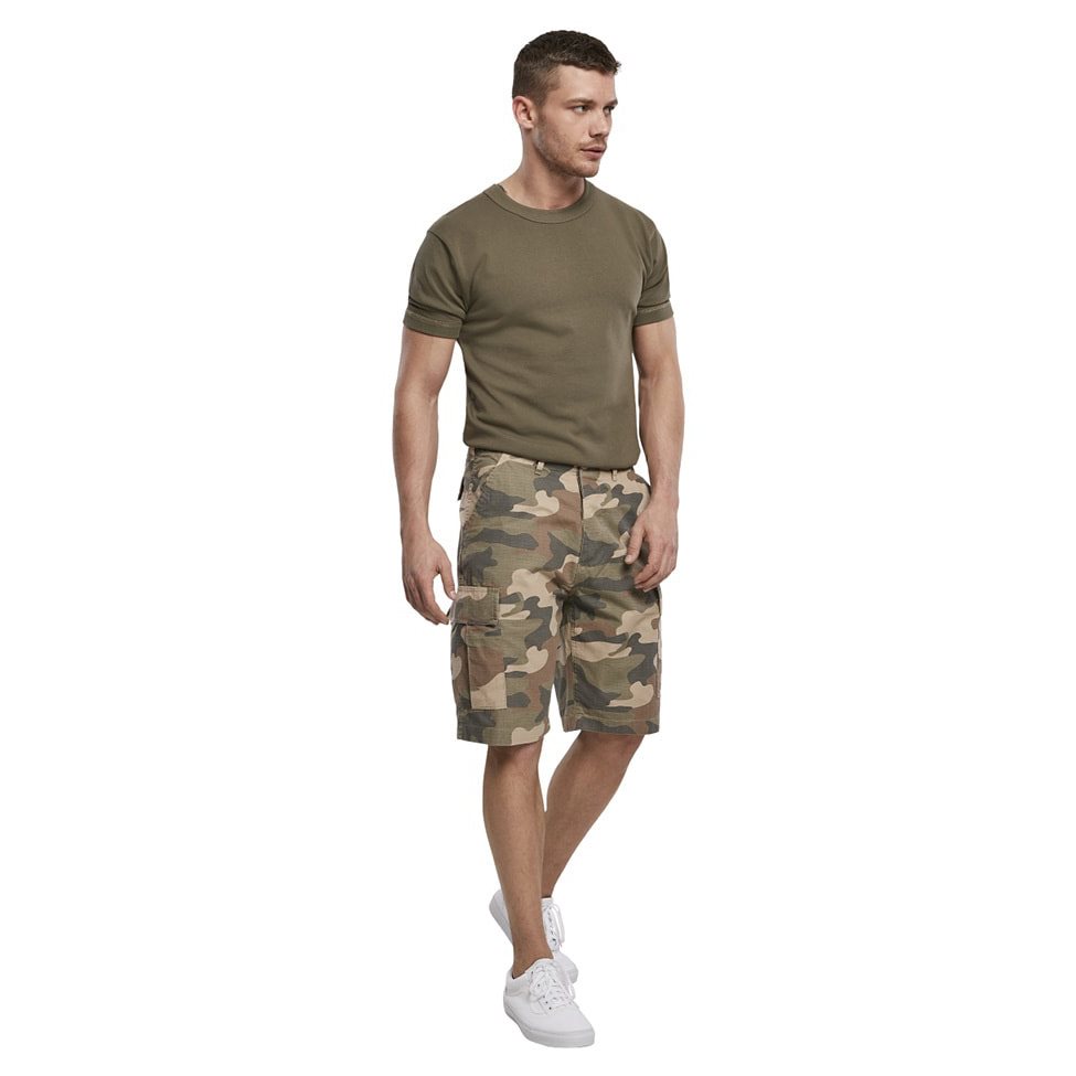 Kraťasy US BDU rip-stop LIGHT WOODLAND vel. 6XL