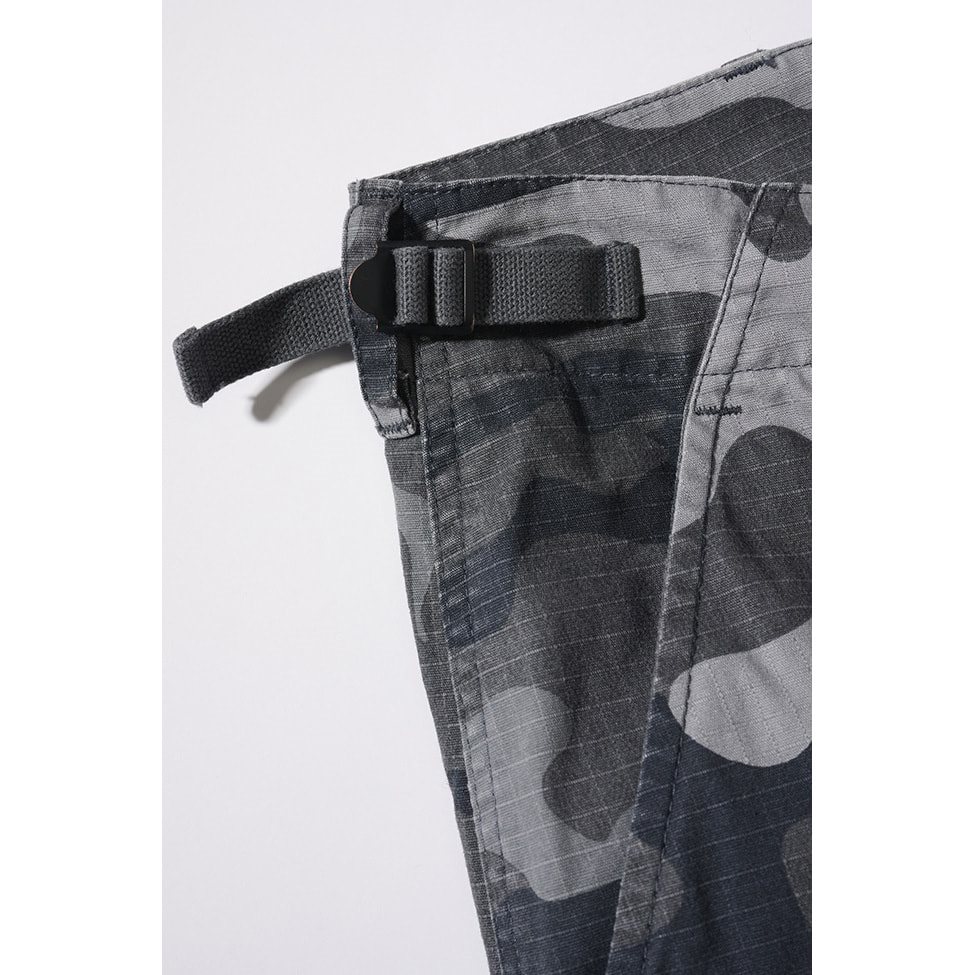Kraťasy US BDU rip-stop GREY CAMO vel. 6XL