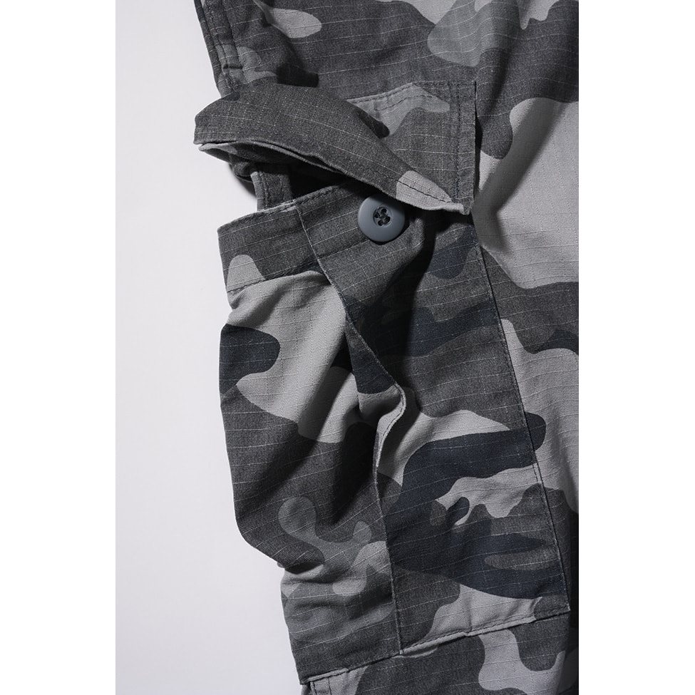 Kraťasy US BDU rip-stop GREY CAMO vel. XL