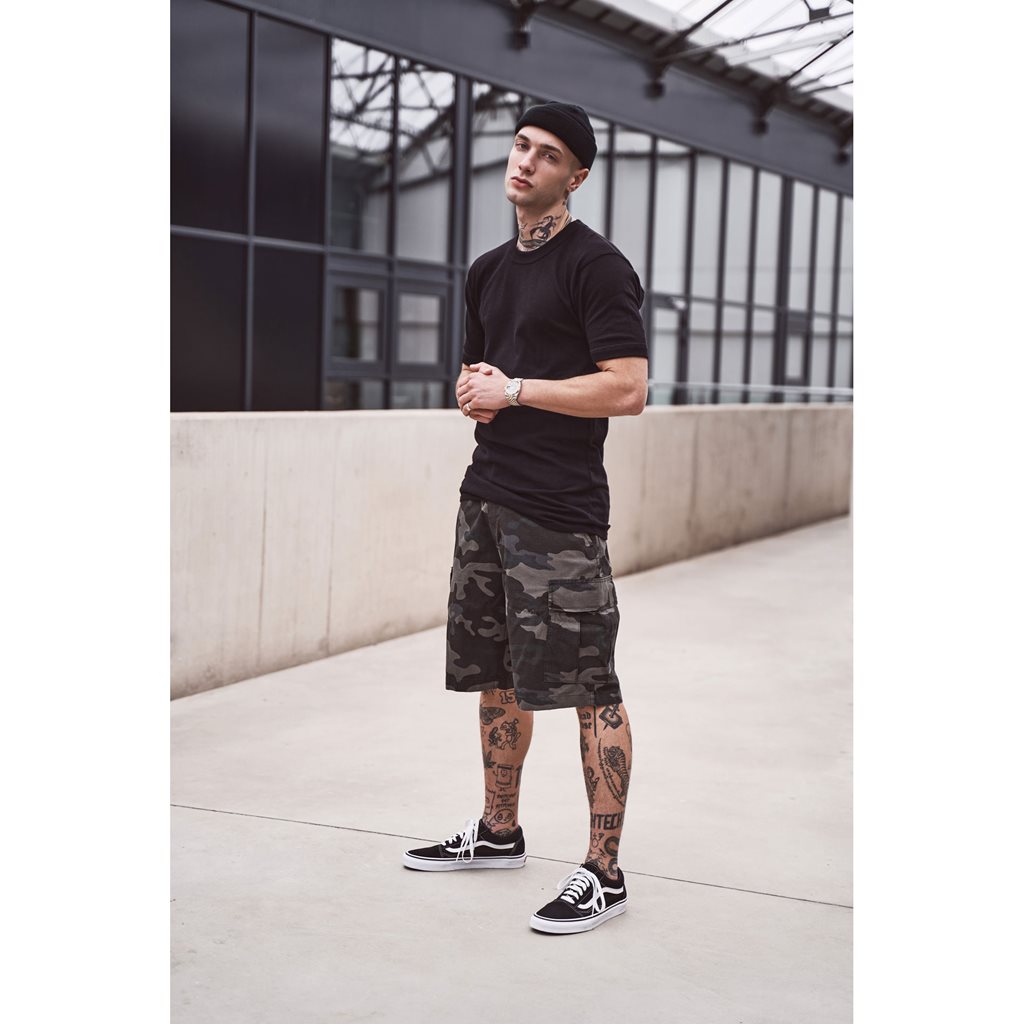 Kraťasy US BDU rip-stop DARK CAMO vel. 3XL