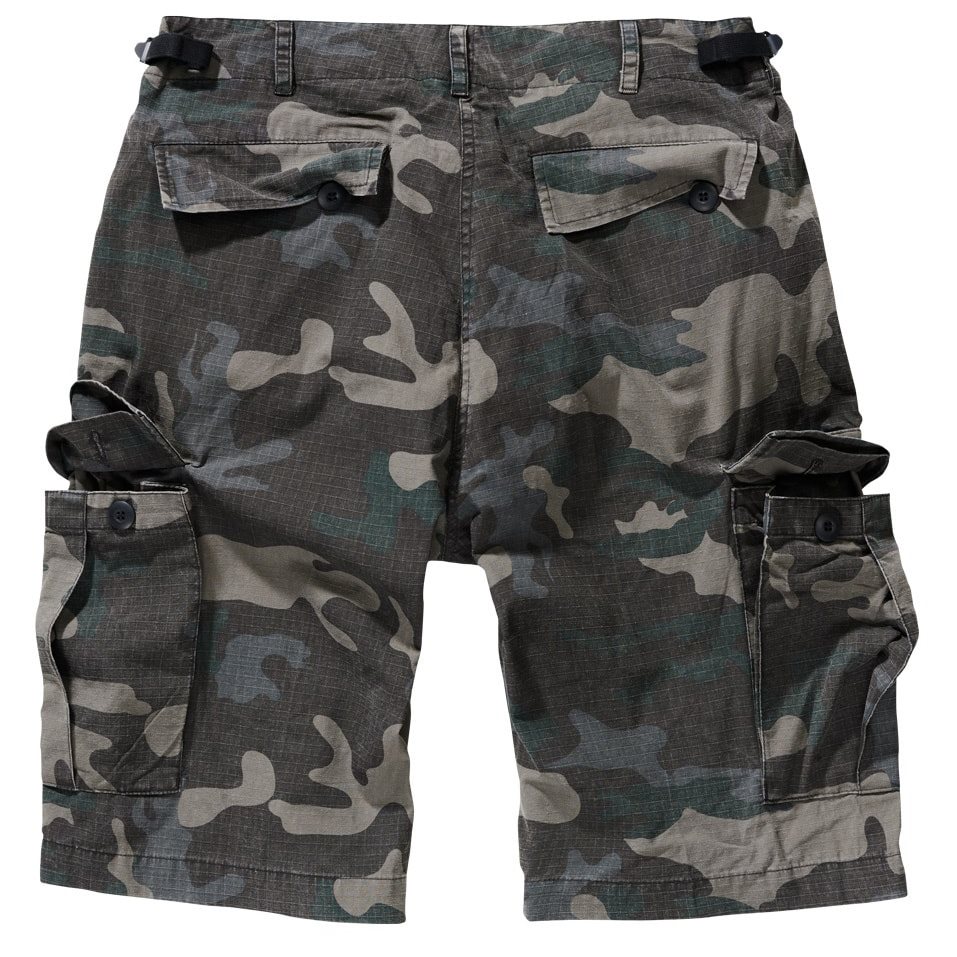 Kraťasy US BDU rip-stop DARK CAMO vel. 7XL
