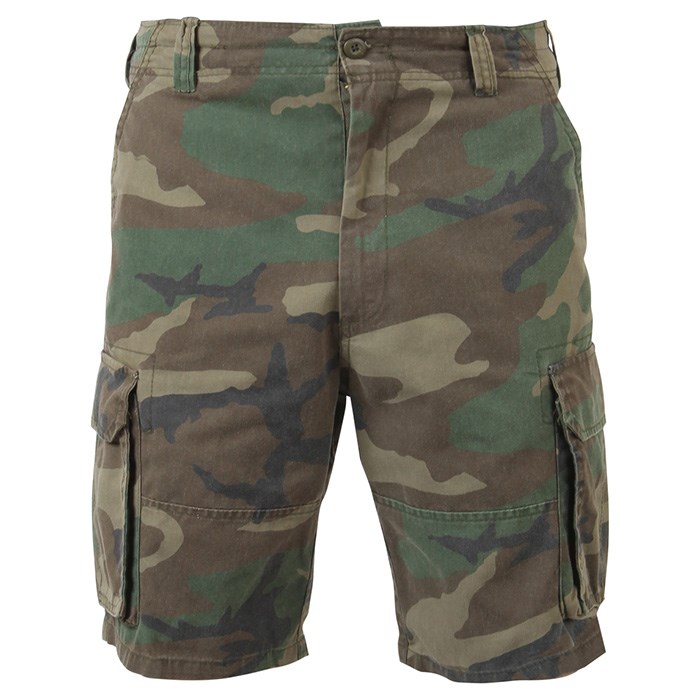 Kraťasy VINTAGE PARATROOPER WOODLAND vel. XL