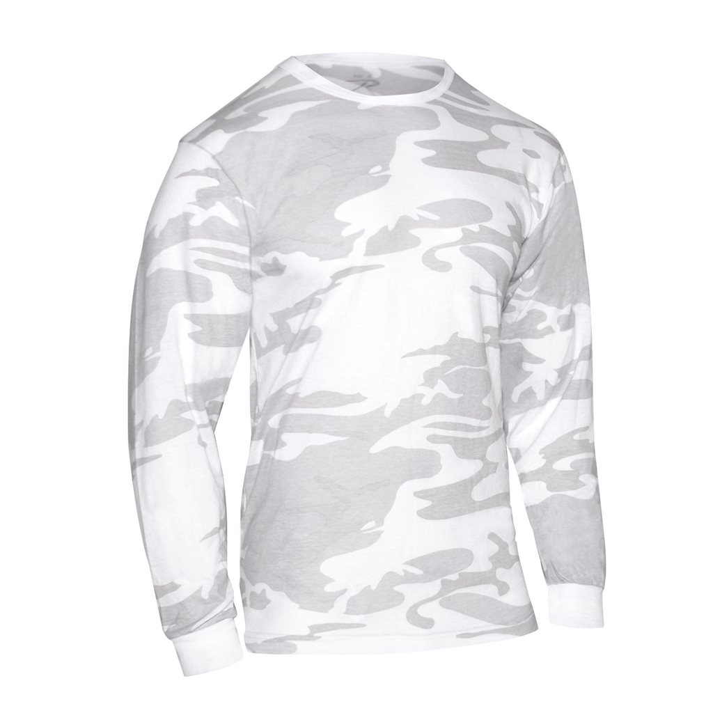 Triko s dlouhým rukávem WHITE CAMO vel. XL