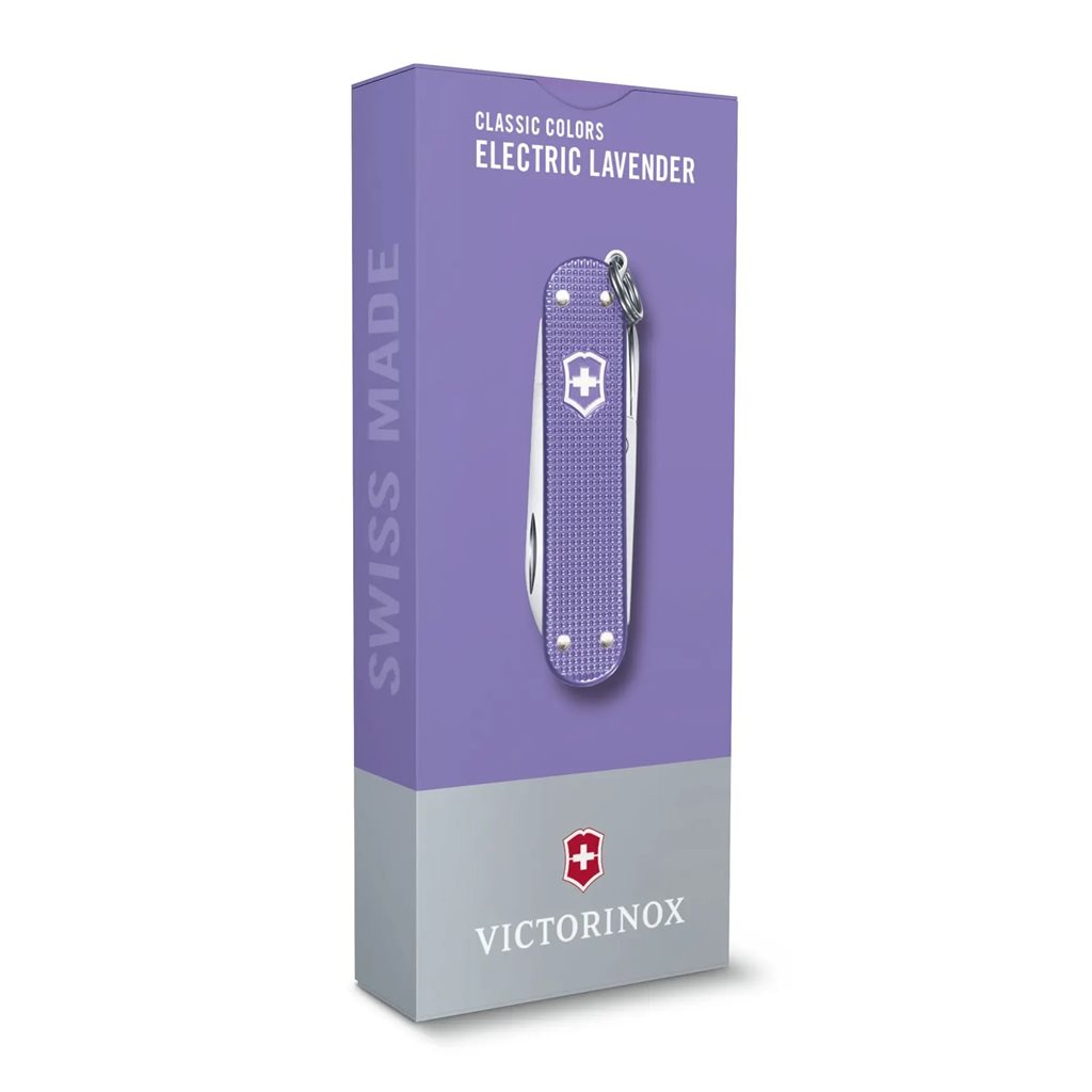 Nůž kapesní CLASSIC SD ALOX 58mm ELECTRIC LAVENDER