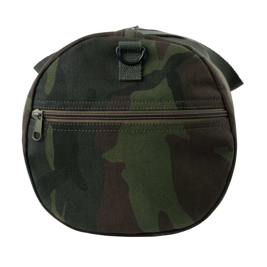 Taška přes rameno VÁLEC 48 x 23 cm bavlněná MIDNIGHT BLACK CAMO