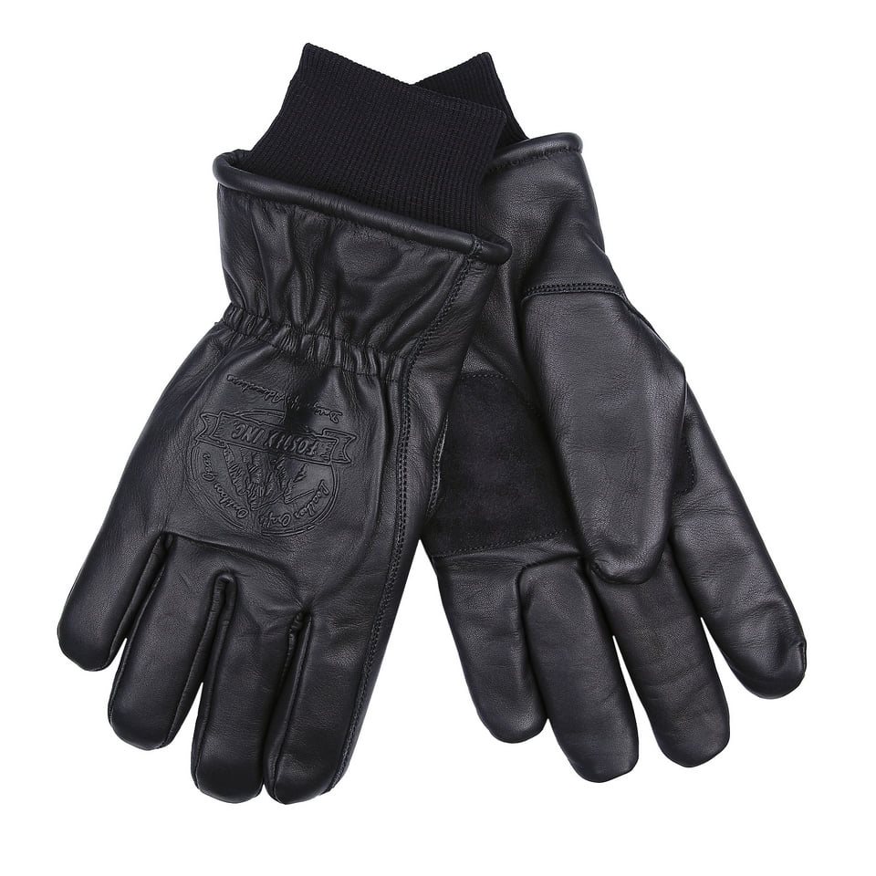 Rukavice zimní OUTDOOR kožené ČERNÉ vel. 3XL
