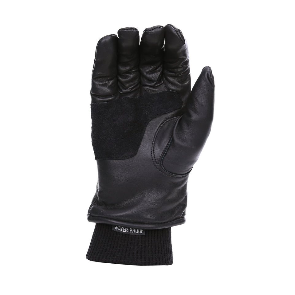Rukavice zimní OUTDOOR kožené ČERNÉ vel. 3XL