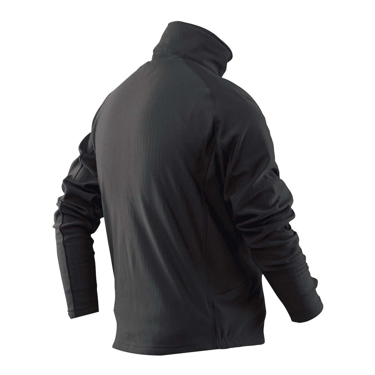 Triko 24-7 GRID FLEECE dlouhý rukáv ČERNÉ vel. XL