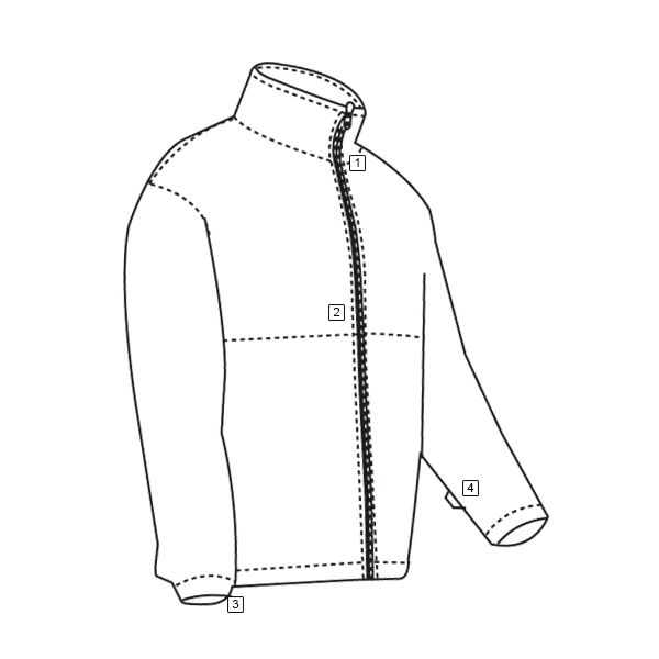 Mikina POLAR FLEECE COYOTE vel. M