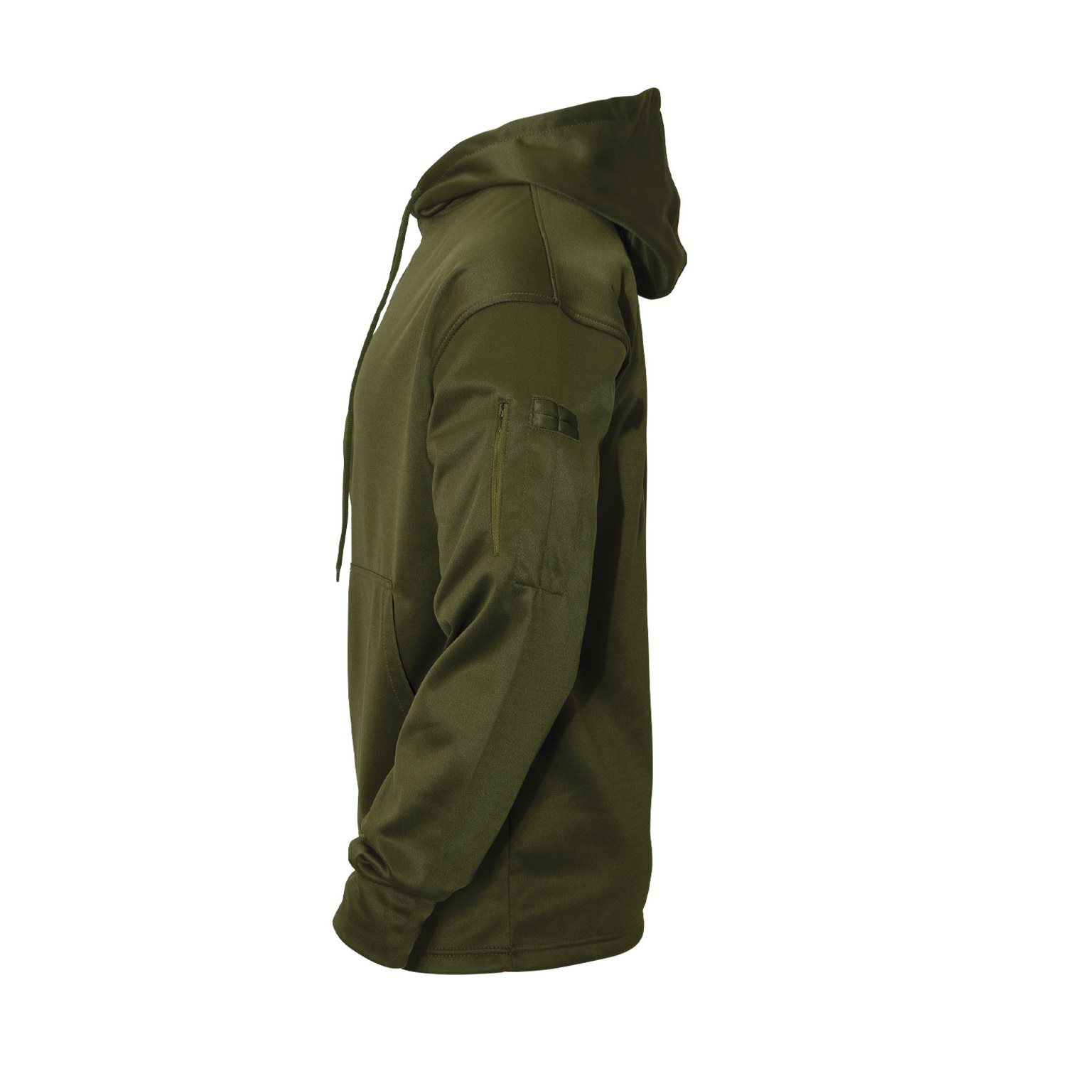 Mikina CONCEALED CARRY s kapucí ZELENÁ vel. M