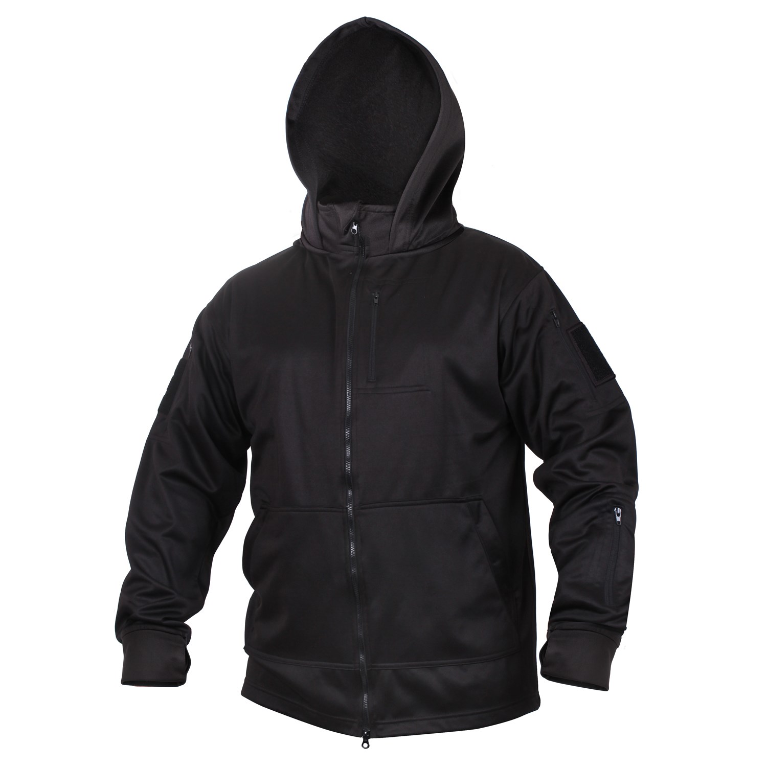 Bunda TACTICAL s kapucí ČERNÁ vel. M