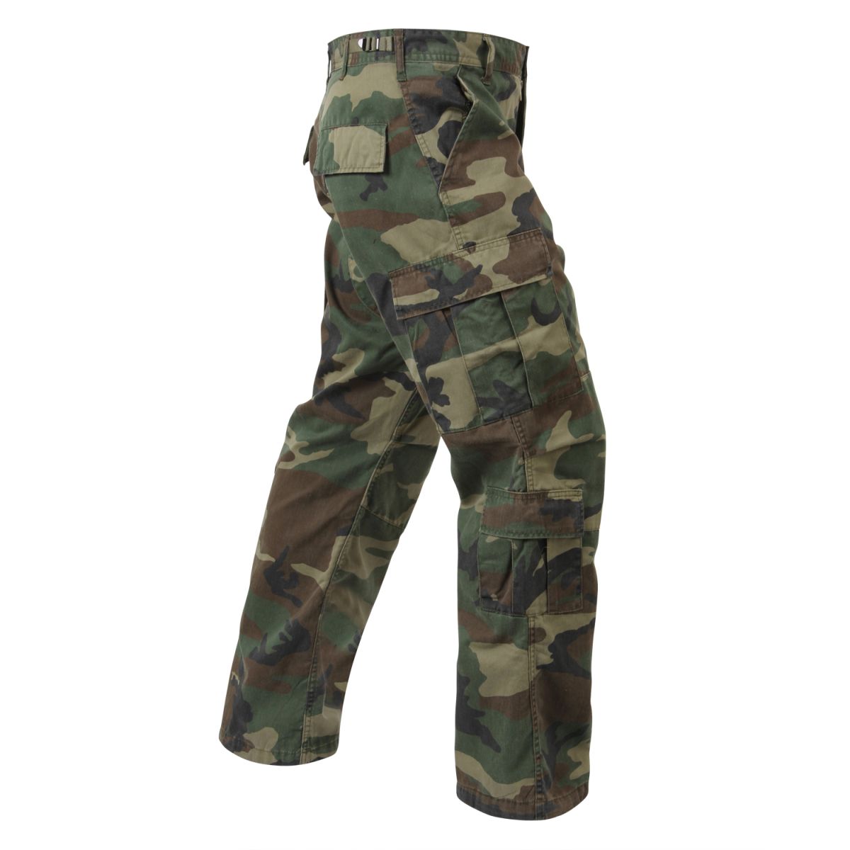 Kalhoty VINTAGE PARATROOPER WOODLAND vel. XS