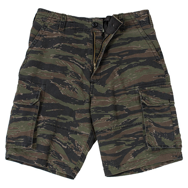 Kraťasy VINTAGE PARATROOPER TIGER STRIPE CAMO
