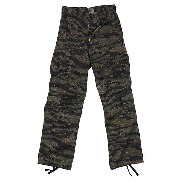 Kalhoty VINTAGE PARATROOPER TIGER STRIPE CAMO vel. XL